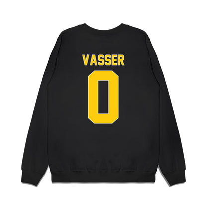 App State - NCAA Men's Basketball : KJ Vasser - Vintage Basketball Premium Crewneck Sweatshirt-1