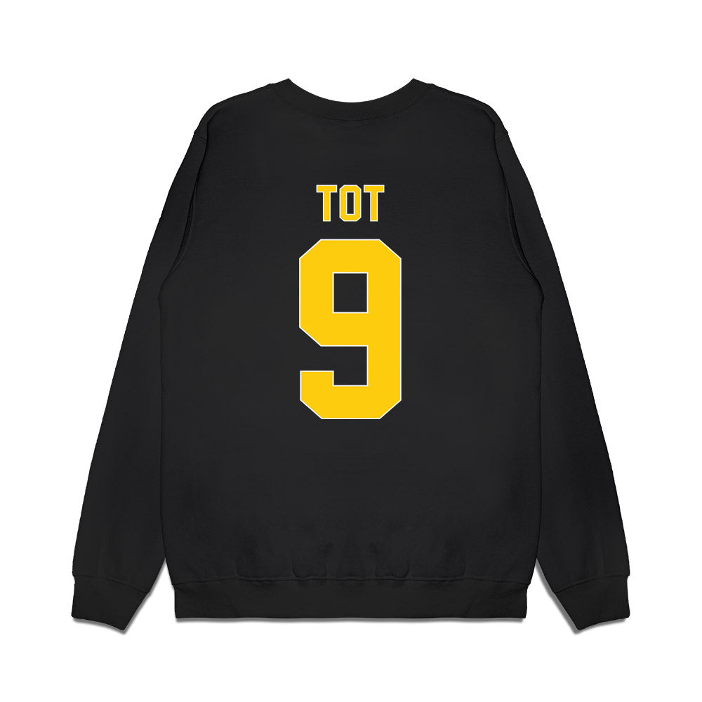 App State - NCAA Men's Basketball : Jalen Tot - Vintage Basketball Premium Crewneck Sweatshirt-1