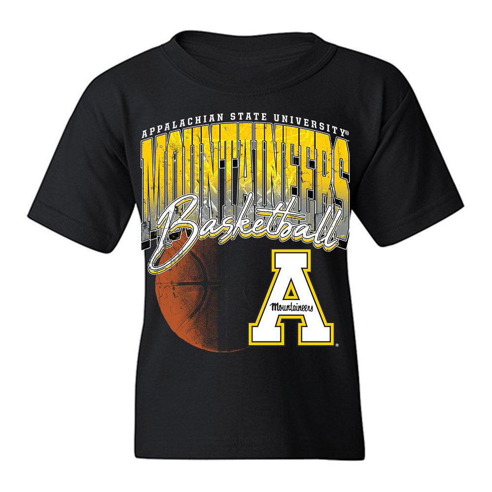 App State - NCAA Men's Basketball : Eren Banks - Vintage Basketball Youth T-Shirt-0