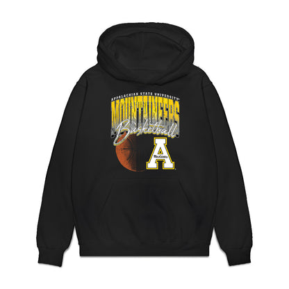 App State - NCAA Men's Basketball : Chad Moodie - Vintage Basketball Premium Hooded Sweatshirt-0