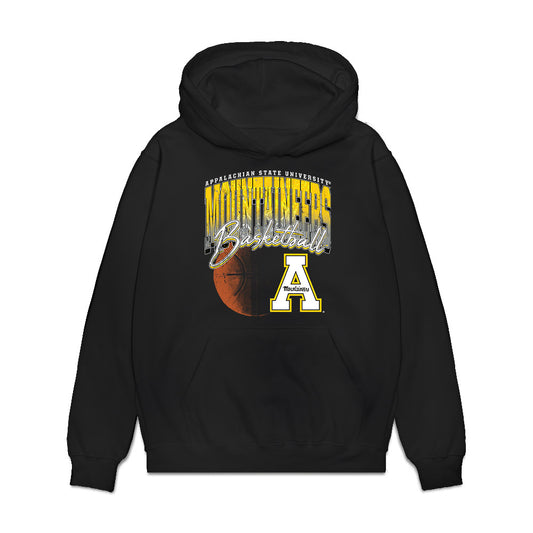 App State - NCAA Men's Basketball : Eren Banks - Vintage Basketball Premium Hooded Sweatshirt-0