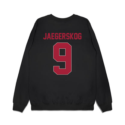 St. Joe's - NCAA Women's Basketball : Meja Jaegerskog - Vintage Basketball Premium Crewneck Sweatshirt-1