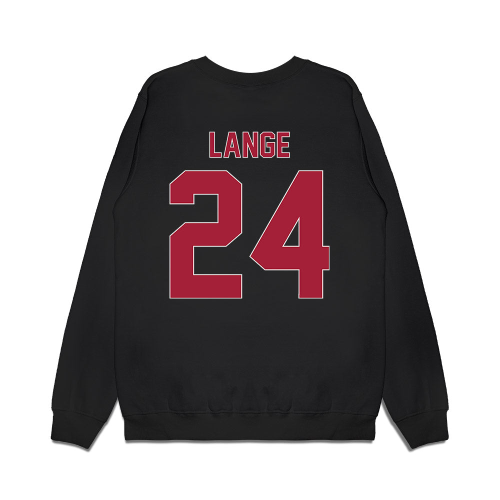 St. Joe's - NCAA Men's Basketball : Will Lange - Vintage Basketball Premium Crewneck Sweatshirt-1