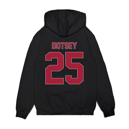 St. Joe's - NCAA Women's Basketball : Rian Dotsey - Vintage Basketball Premium Hooded Sweatshirt-1