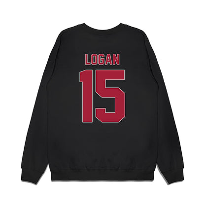 St. Joe's - NCAA Men's Basketball : Sean Logan - Vintage Basketball Premium Crewneck Sweatshirt-1