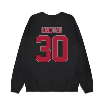St. Joe's - NCAA Women's Basketball : Emily Knouse - Vintage Basketball Premium Crewneck Sweatshirt-1