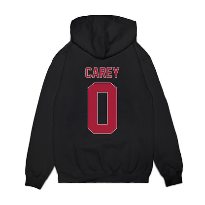 St. Joe's - NCAA Men's Basketball : Logan Carey - Vintage Basketball Premium Hooded Sweatshirt-1