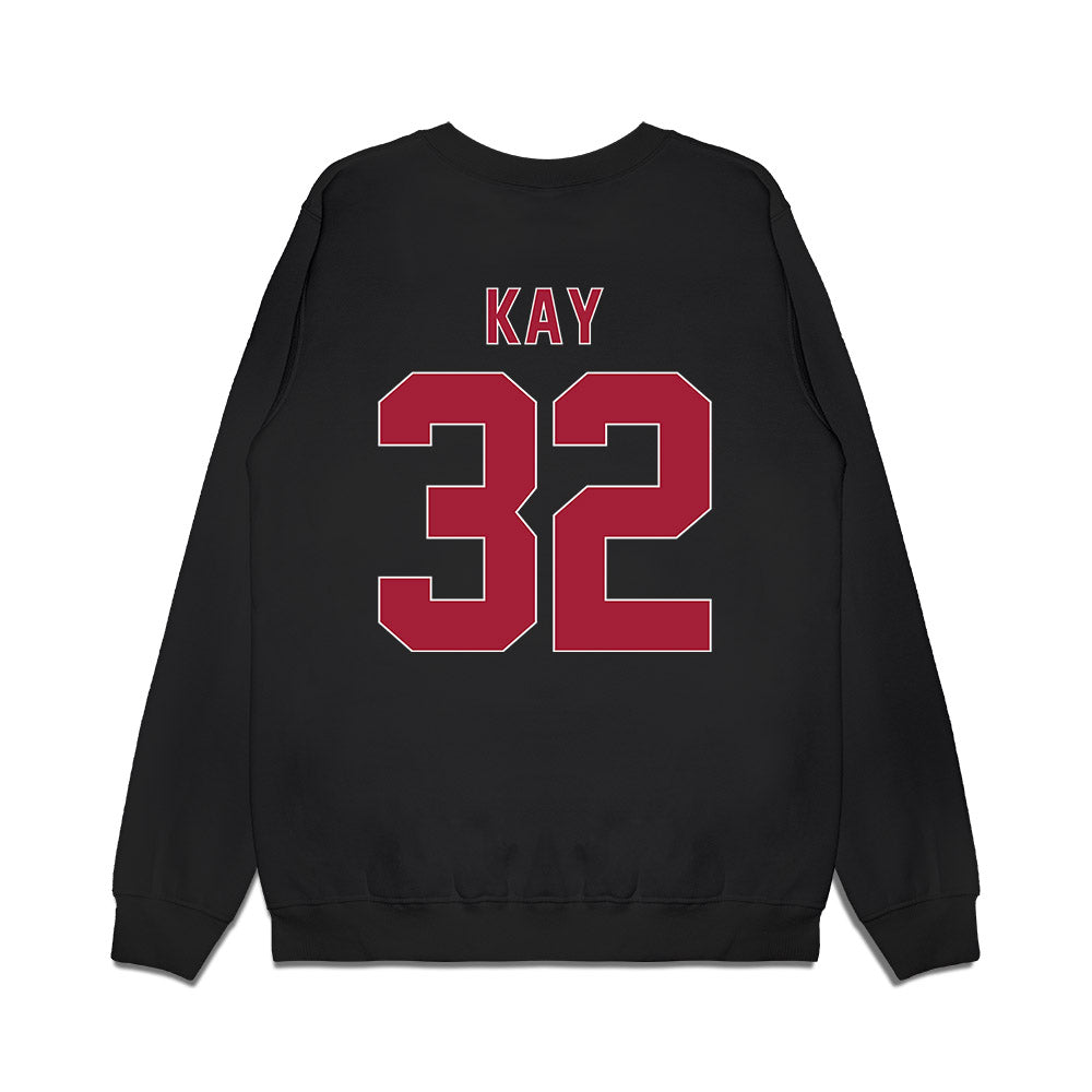 St. Joe's - NCAA Women's Basketball : Cecilia Kay - Vintage Basketball Premium Crewneck Sweatshirt-1