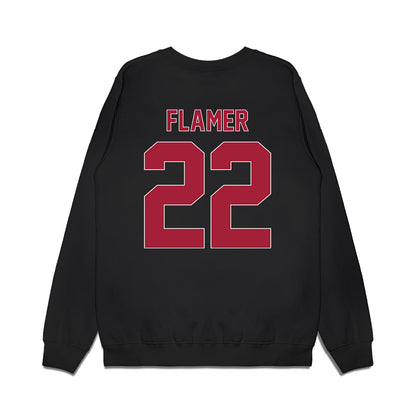 St. Joe's - NCAA Men's Basketball : Donovan Flamer - Vintage Basketball Premium Crewneck Sweatshirt-1