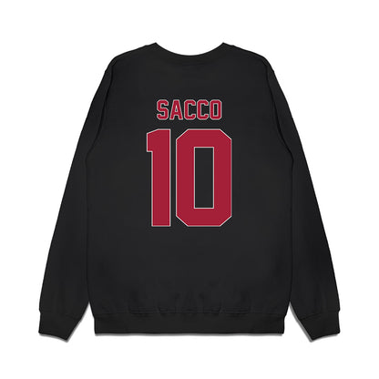 St. Joe's - NCAA Men's Basketball : Keoni Sacco - Vintage Basketball Premium Crewneck Sweatshirt-1