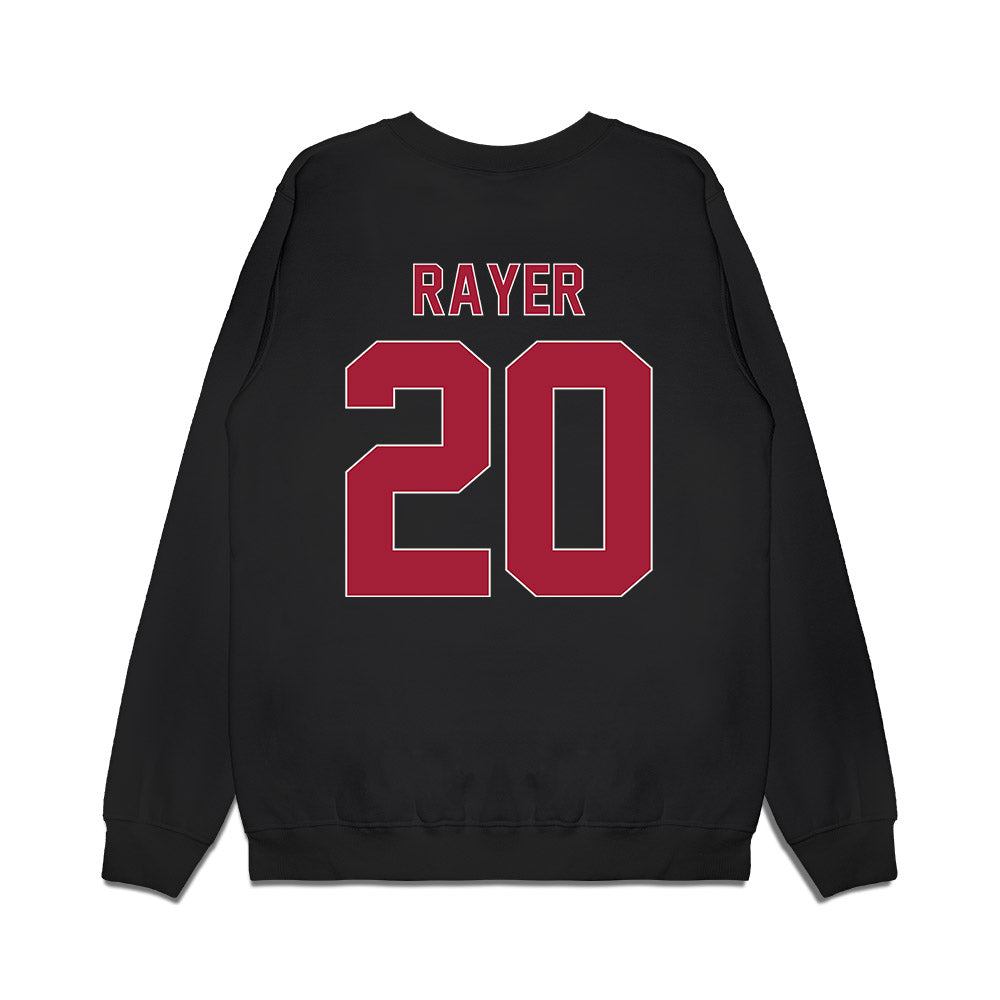 St. Joe's - NCAA Men's Basketball : Billy Rayer - Vintage Basketball Premium Crewneck Sweatshirt-1