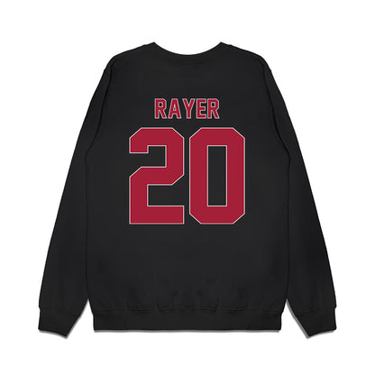 St. Joe's - NCAA Men's Basketball : Billy Rayer - Vintage Basketball Premium Crewneck Sweatshirt-1