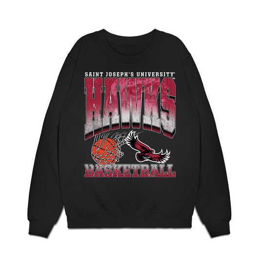 St. Joe's - NCAA Women's Basketball : Gabby Casey - Vintage Basketball Premium Crewneck Sweatshirt-0