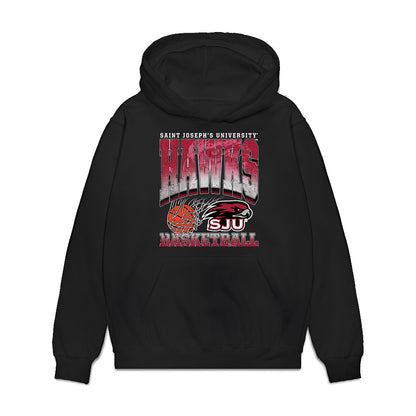 St. Joe's - NCAA Men's Basketball : Austin Williford - Vintage Basketball Premium Hooded Sweatshirt-0
