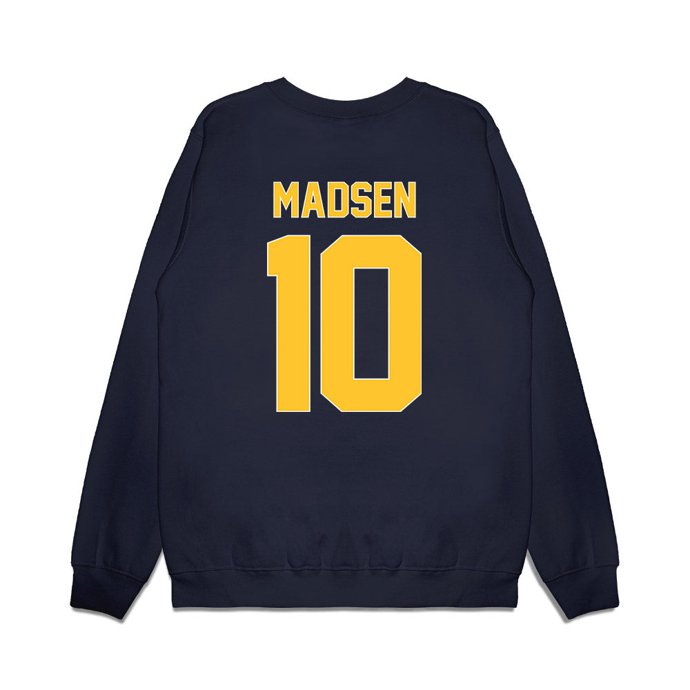 UCI - NCAA Women's Basketball : Lauryn Madsen - Vintage Basketball Shersey Premium Crewneck Sweatshirt-1