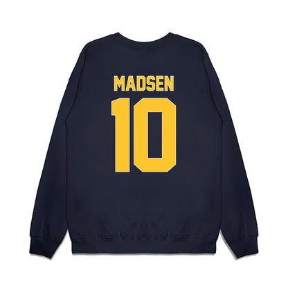UCI - NCAA Women's Basketball : Lauryn Madsen - Vintage Basketball Shersey Premium Crewneck Sweatshirt-1