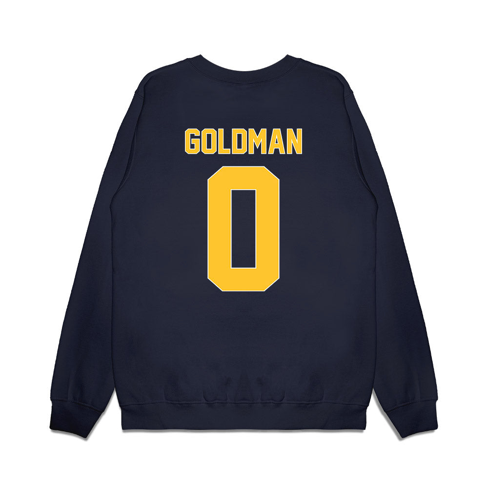 UCI - NCAA Men's Basketball : Bryce Goldman - Vintage Basketball Shersey Premium Crewneck Sweatshirt-1