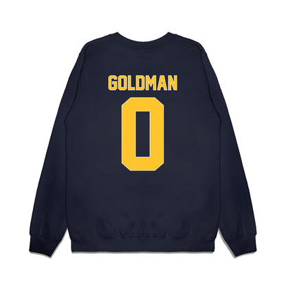 UCI - NCAA Men's Basketball : Bryce Goldman - Vintage Basketball Shersey Premium Crewneck Sweatshirt-1