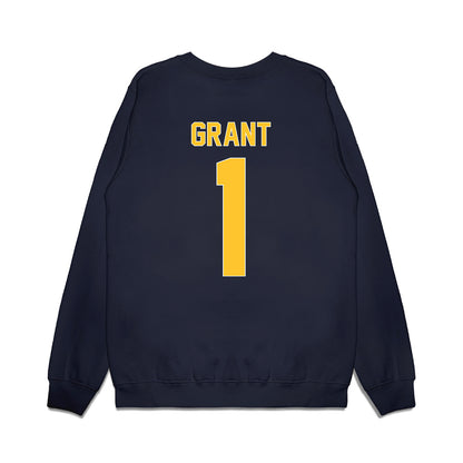 UCI - NCAA Women's Basketball : Ameerah Grant - Vintage Basketball Shersey Premium Crewneck Sweatshirt-1