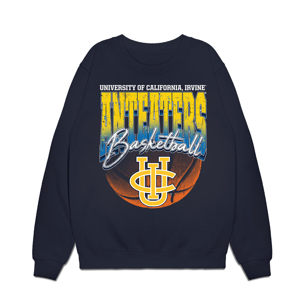 UCI - NCAA Men's Basketball : Olivier Rioux - Vintage Basketball Shersey Premium Crewneck Sweatshirt-0