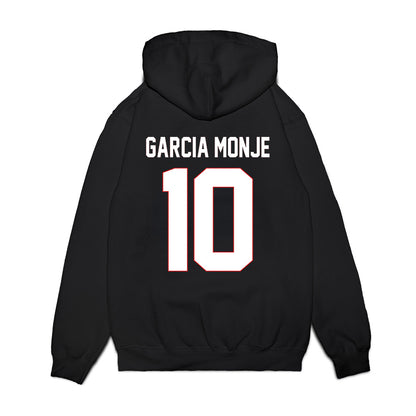 Davidson - NCAA Women's Basketball : Ines Garcia Monje - Vintage Shersey Premium Hooded Sweatshirt-1