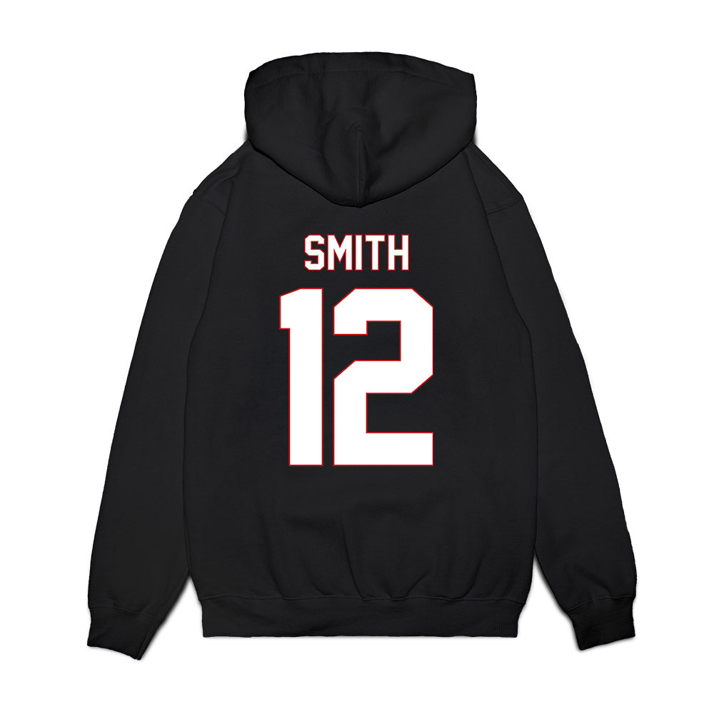 Davidson - NCAA Women's Basketball : Ezra Smith - Vintage Shersey Premium Hooded Sweatshirt-1