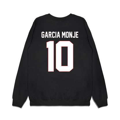 Davidson - NCAA Women's Basketball : Ines Garcia Monje - Vintage Shersey Premium Crewneck Sweatshirt-1