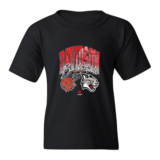 Davidson - NCAA Men's Basketball : Malik Davis - Vintage Shersey Youth T-Shirt-0