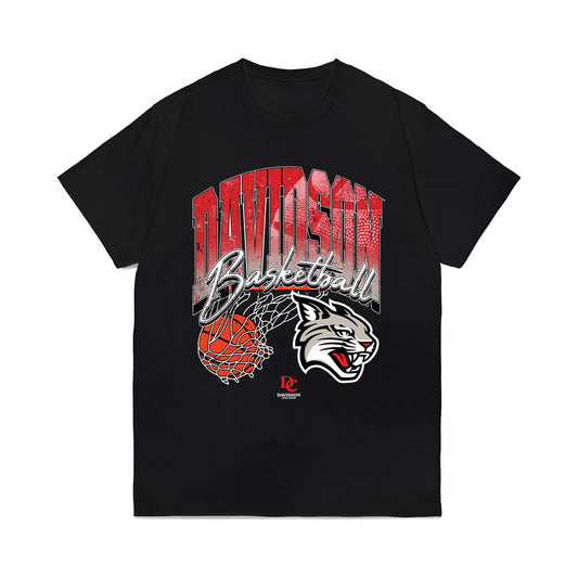 Davidson - NCAA Men's Basketball : RJ Greer - Vintage Shersey Comfort Colors T-Shirt-0