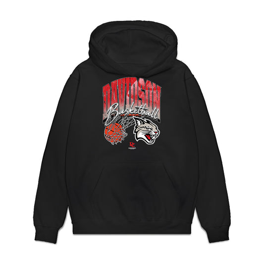 Davidson - NCAA Women's Basketball : Angeliki Ziaka - Vintage Shersey Premium Hooded Sweatshirt-0