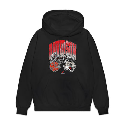 Davidson - NCAA Men's Basketball : Sam Brown - Vintage Shersey Premium Hooded Sweatshirt-0