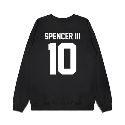 Sioux Falls - NCAA Men's Basketball : James Spencer III - Vintage Basketball Premium Crewneck Sweatshirt-1