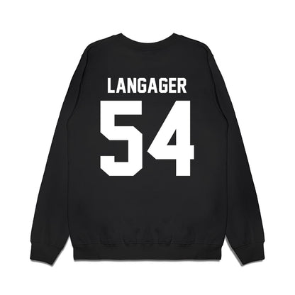 Sioux Falls - NCAA Women's Basketball : Krista Langager - Vintage Basketball Premium Crewneck Sweatshirt-1