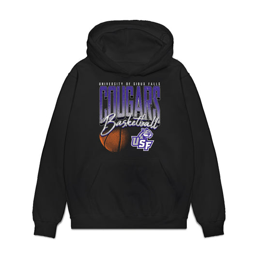 Sioux Falls - NCAA Women's Basketball : Olivia Hayenga - Vintage Basketball Premium Hooded Sweatshirt-0
