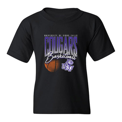 Sioux Falls - NCAA Women's Basketball : rease murtaugh - Vintage Basketball Youth T-Shirt-0