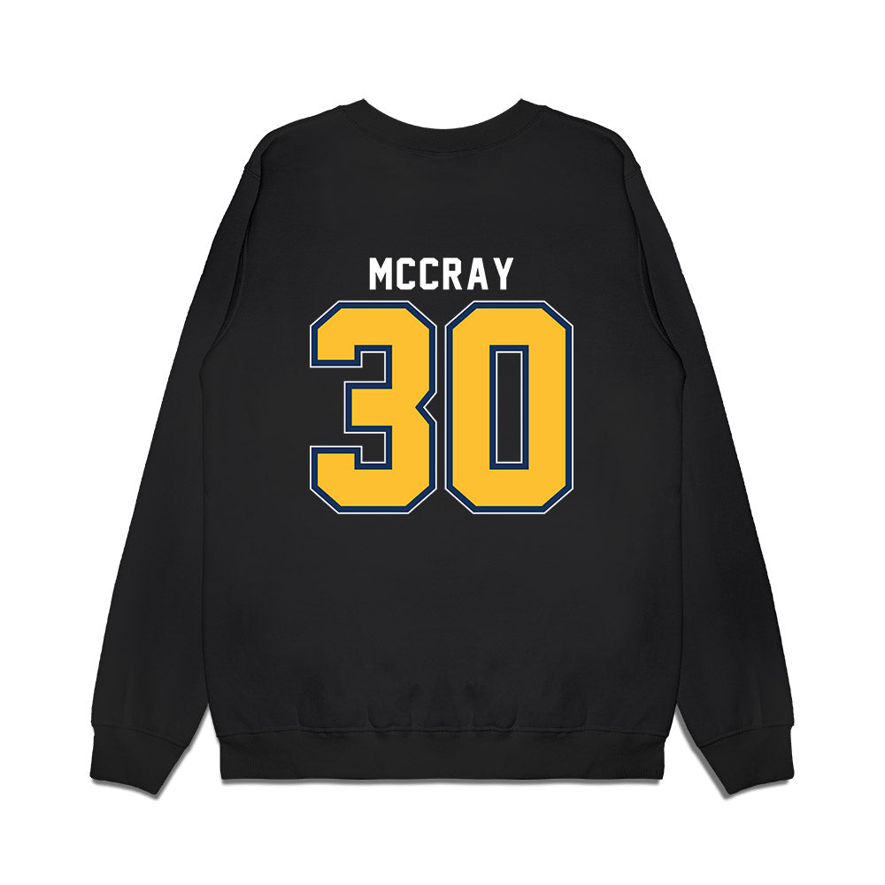 ETAMU - NCAA Men's Basketball : Alex Mccray - Vintage Basketball Shersey Premium Crewneck Sweatshirt-1