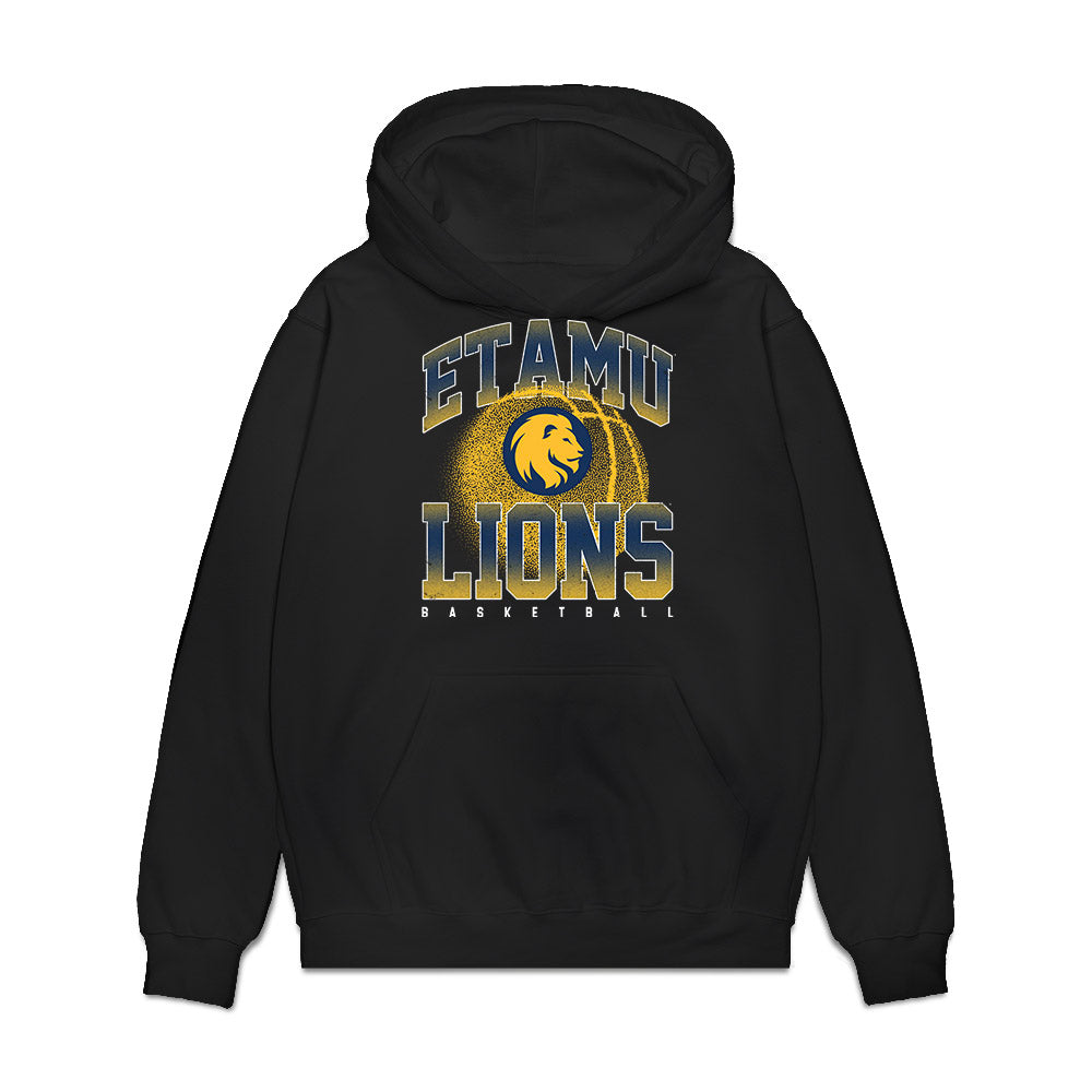 ETAMU - NCAA Men's Basketball : Alex Mccray - Vintage Basketball Shersey Premium Hooded Sweatshirt-0
