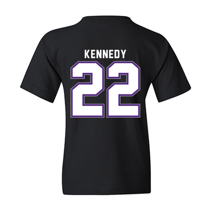SBU - NCAA Men's Basketball : Eli Kennedy - Youth T-Shirt-1