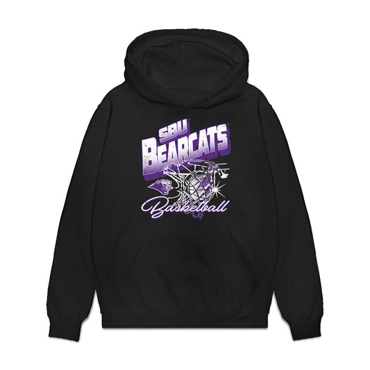 SBU - NCAA Men's Basketball : Eli Kennedy - Premium Hooded Sweatshirt-0