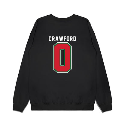 MVSU - NCAA Women's Basketball : Taylor Crawford - Vintage Basketball Shersey Premium Crewneck Sweatshirt-1