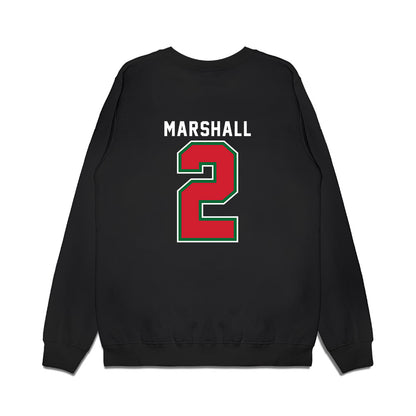 MVSU - NCAA Women's Basketball : Sydnei Marshall - Vintage Basketball Shersey Premium Crewneck Sweatshirt-1