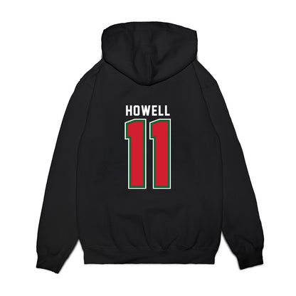MVSU - NCAA Women's Basketball : Addison Howell - Vintage Basketball Shersey Premium Hooded Sweatshirt-1