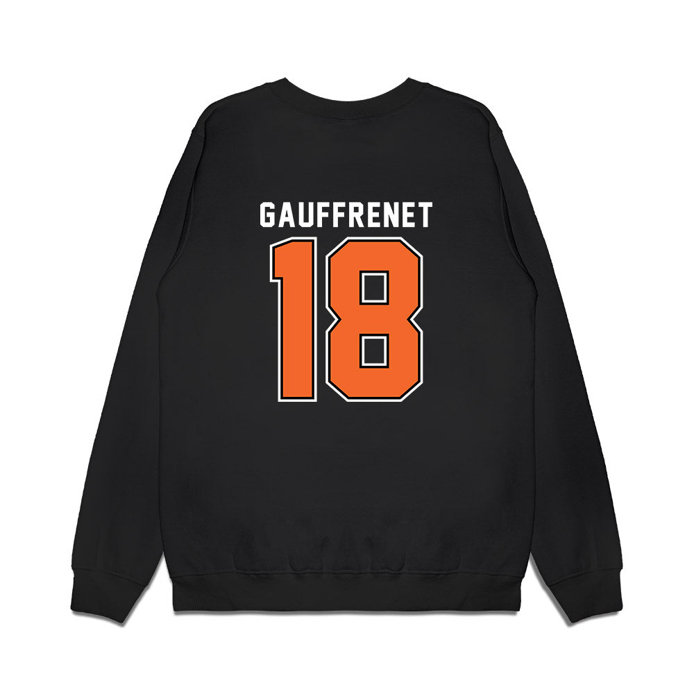 Idaho State - NCAA Women's Basketball : Maeva Gauffrenet - Vintage Shersey Premium Crewneck Sweatshirt-1