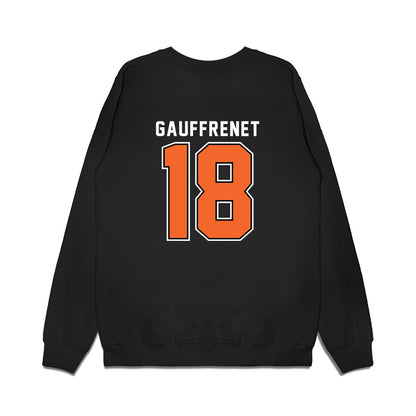 Idaho State - NCAA Women's Basketball : Maeva Gauffrenet - Vintage Shersey Premium Crewneck Sweatshirt-1