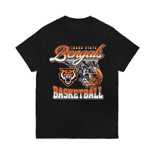 Idaho State - NCAA Men's Basketball : Trey Arland - Vintage Shersey Comfort Colors T-Shirt-0