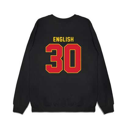 Pitt State - NCAA Men's Basketball : Mason English - Vintage Shersey Premium Crewneck Sweatshirt-1