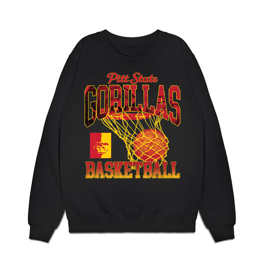 Pitt State - NCAA Men's Basketball : EJ Breland - Vintage Shersey Premium Crewneck Sweatshirt-0