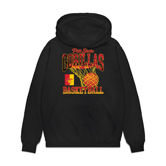 Pitt State - NCAA Women's Basketball : Marie WEMBADJONGA - Vintage Shersey Premium Hooded Sweatshirt-0