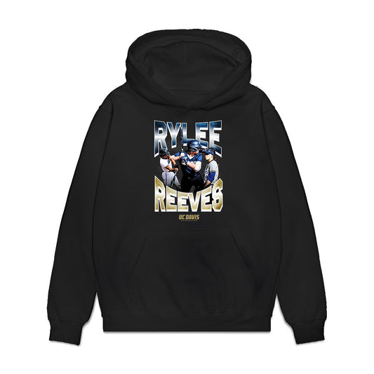 UC Davis - NCAA Softball : Rylee Reeves - Collage Premium Hooded Sweatshirt-0