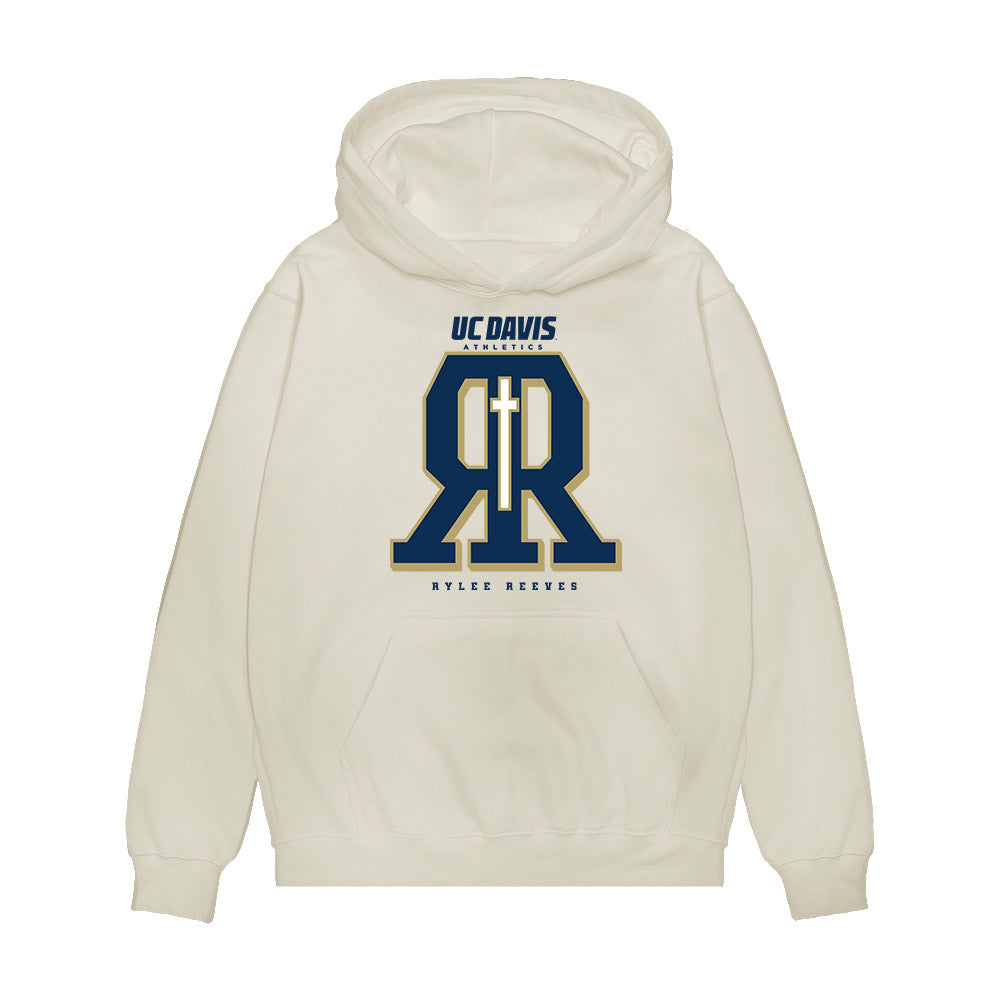UC Davis - NCAA Softball : Rylee Reeves - Graphic Premium Hooded Sweatshirt-0